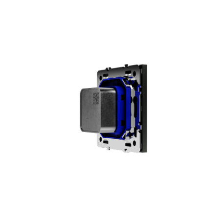 Розетка телевизионная встраиваемая Voltum S70 оконечная TV+SAT, (титан)