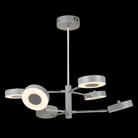 Люстра 66Вт 4000K Серый IP20 Gabby FR6009PL-L66GR Freya