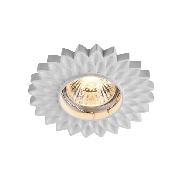 Встраиваемый светильник 1*GU10 35Вт Белый IP20 Gyps Classic DL282-1-01-W Maytoni