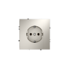 Розетка встраиваемая Voltum S70 с заземлением 16А, (кашемир)