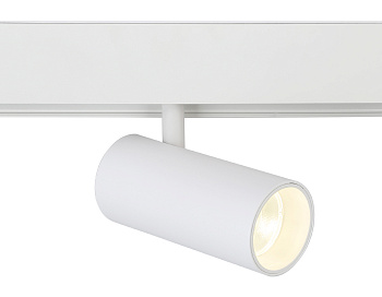 Светильник светодиодный для шинопровода Magnetic GL3828 WH белый IP20 15W 4200K 48V 24° D57*128 Ambrella Light