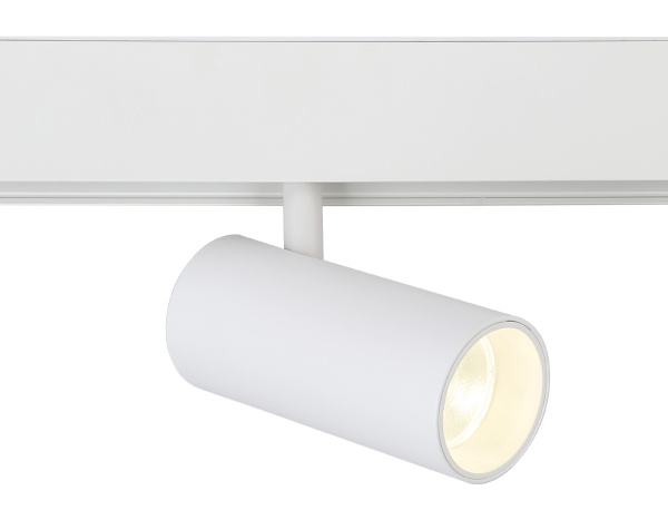 Светильник светодиодный для шинопровода Magnetic GL3828 WH белый IP20 15W 4200K 48V 24° D57*128 Ambrella Light