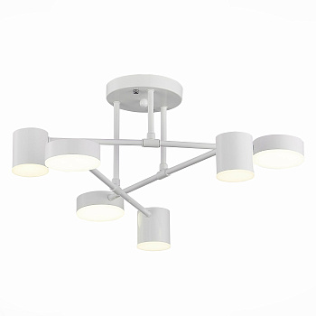 Люстра потолочная Белый/Белый LED 6*7Вт 4000К SLE201052-06 EVOLUCE