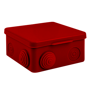 Коробка распределительная огнестойкая (100х100х50) 2 двойных кк/6 мм²/8 вводов IP54 PROxima EKF