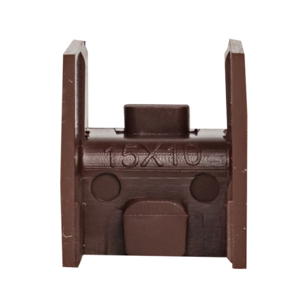 Угол внутренний (15х10) (4 шт) темное дерево EKF-Plast