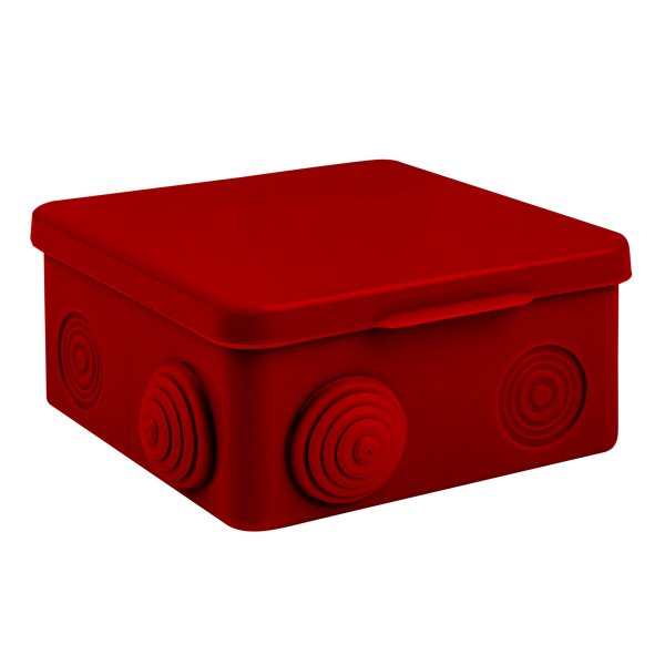 Коробка распределительная огнестойкая (100х100х50) 2 двойных кк/6 мм²/8 вводов IP54 PROxima EKF