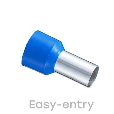 Наконечник штыревой втулочный изолированный НШвИ 16,0-12 (50шт) PROxima EKF