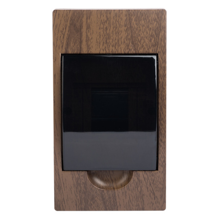 Щит распределительный навесной ЩРН-П- 4 темное дерево IP41 PROxima EKF