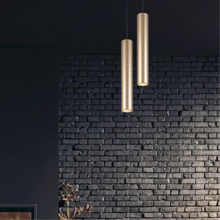 Подвесн/накладн.св-к GU10 1*50W D60хH400-1420 VINCERE золот/металл ODEON LIGHT