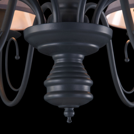 Люстра 8*E14 60Вт Серый IP20 Emily FR2537PL-08GR Freya