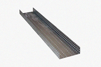 Лоток перфорированный ЛМ 200х150х2000 УТ1,5, горячее цинкование, S1,5