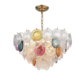 Люстра подвесная Золотистый/Разноцветный E14 18*40Вт SL420.203.18 ST LUCE