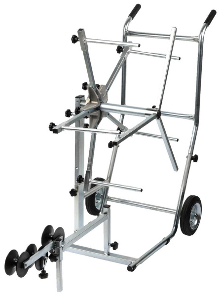 Тележка "ШиреФит" для перевозки и распрямления металлопластиковых труб ЗУБР