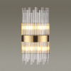 Бра G9 4*33W 220V FOCCO бронзовый/стекло/прозрачный ODEON LIGHT