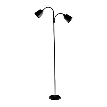 Торшер напольный под лампу е27*2 GFL-016 178см черный (801016) (1/4) General