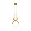 Подвесной светильник 2*LED 18Вт Золото IP20 Node MOD165PL-L18G3K Maytoni