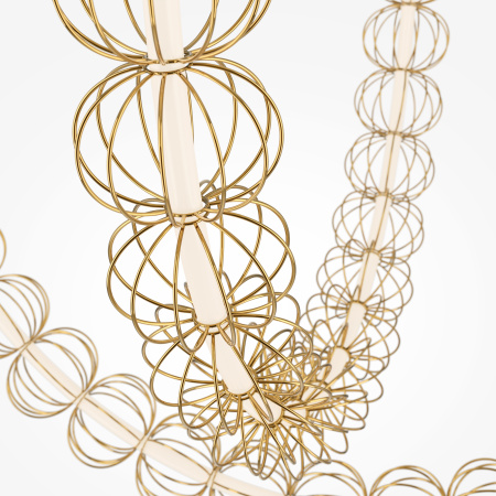 Подвесной светильник LED 107Вт Золото IP20 Golden Cage MOD216PL-L55G3K Maytoni