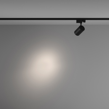 Трековый светильник LED 10Вт Черный IP20 Three phase track system Trinity TR029-3-10W4K-S-B Technical Maytoni