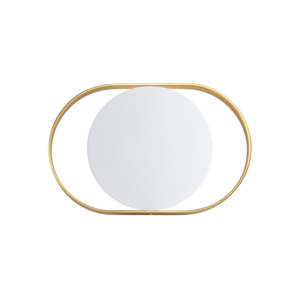 Настенный св-к IP20 LED 7W 560Лм 3000K MONDY бел/золотист/металл ODEON LIGHT