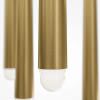 Подвесной светильник 5*LED 30Вт Латунь IP20 Cascade MOD132PL-L36BSK2 Maytoni