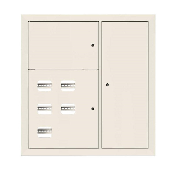 Щит этажный 5 кв, RAL9001 (1000х950х150) Basic EKF Щит этажный 5 кв, RAL9001 (1000х950х150) Basic EKF