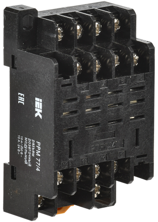 Разъем розеточный модульный РРМ77/4(PTF14A) для РЭК77/4(LY4) IEK