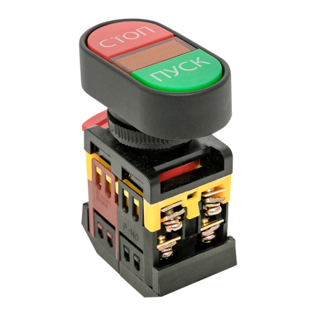 Кнопка APBB-22N "Пуск-Стоп" овальная 24В NO+NC PROxima EKF