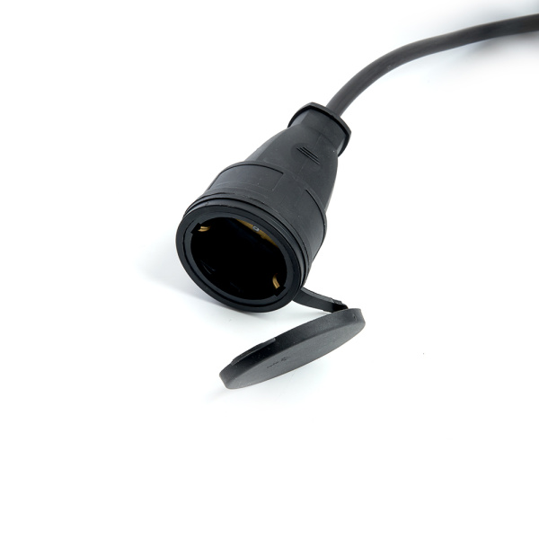 Удлинитель-шнур на рамке 1-местный c/з Stekker, PRF22-41-10, 10м, 3*2,5, серия Professional, черный