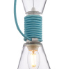 Подвесной светильник 1*E14 40Вт Голубой IP20 California P536PL-01BL Maytoni