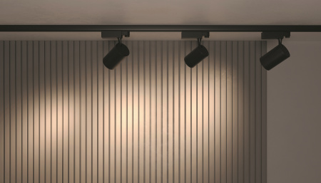 Трековый светильник LED 26Вт Черный IP20 Three phase track system Trinity TR029-3-30W3K-B Technical Maytoni