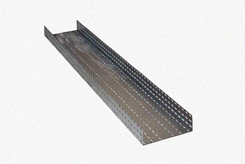 Лоток перфорированный ЛМ 150х100х3000 УХЛ1, оцинкованный лист, S1,2
