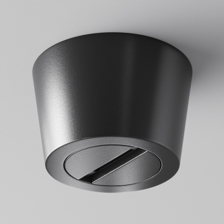 Чаша накладная Parity для двойного вывода ленты черная(TRA130CRDuo-B) Technical Maytoni