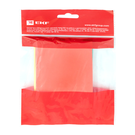 Термоусаживаемая трубка ТУТ нг 40/20 набор:7 цветов по 3шт, 100мм, PROxima EKF