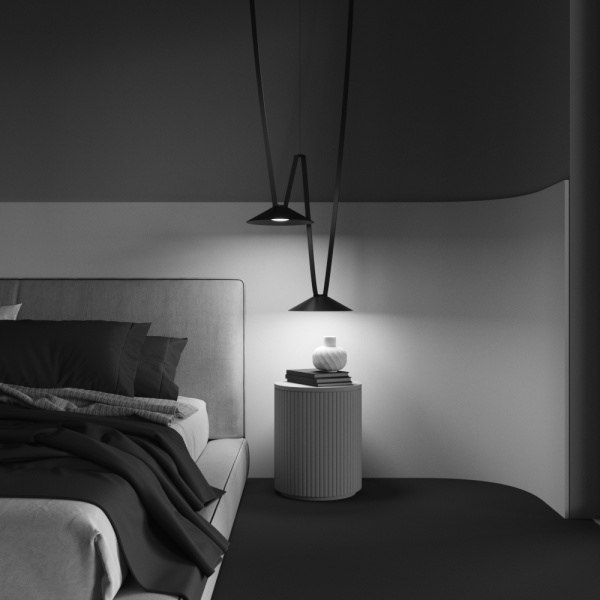 Подвесной светильник LED 12Вт Черный IP20 Pendant system Parity TR127B-12W4K-B Technical Maytoni