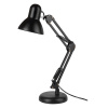 Св-к настольный 60W E27 черный на основ+струбц 2в1 GTL-036 General