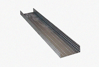 Лоток перфорированный ЛМ 400х100х2000 У3, окрашенный, S1,5