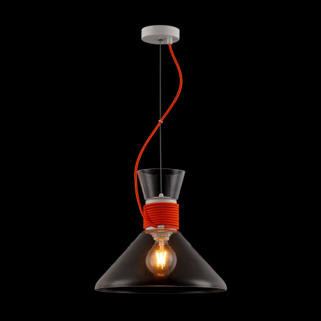 Подвесной светильник 1*E27 60Вт Красный IP20 California P536PL-01R Maytoni