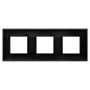 Рамка "Avanti", "Черный матовый", 3 поста (6 мод.) DKC