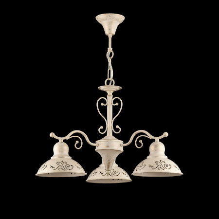 Люстра 3*E27 60Вт Кремовый с Золотом IP20 Benoit FR2566-PL-03-WG Freya
