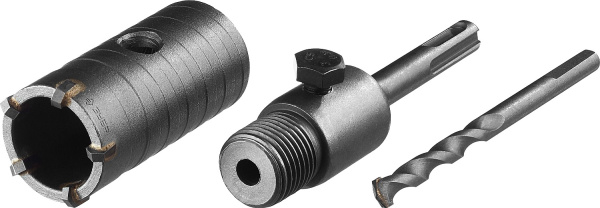 Коронка по бетону "Мастер" с державкой SDS-Plus, 35 мм ЗУБР