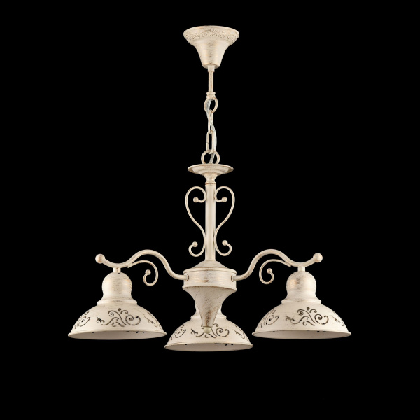 Люстра 3*E27 60Вт Кремовый с Золотом IP20 Benoit FR2566-PL-03-WG Freya