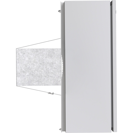 Комплект крепления на столб монтажной полосой (ширина шкафа до 650 мм) Basic EKF