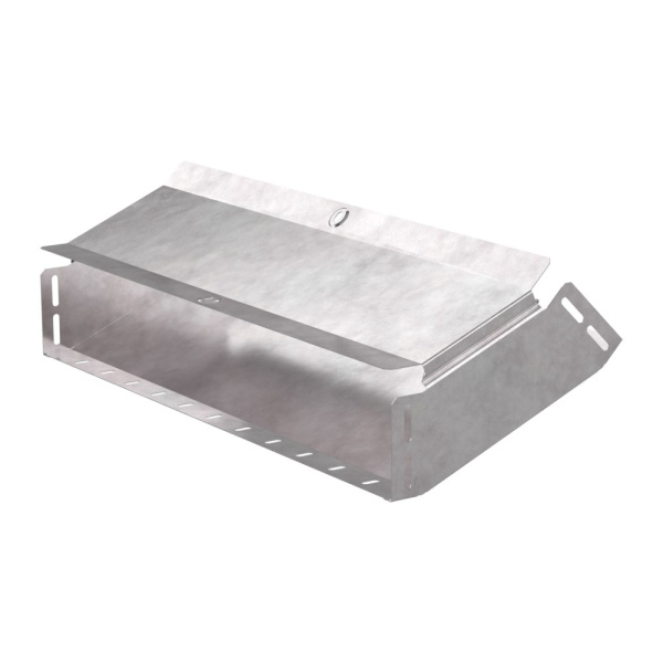 Угол вертикальный внутренний 45 градусов с крышкой Стандарт 600х100 Промрукав