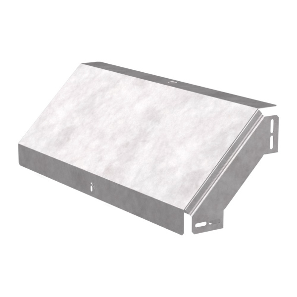 Угол вертикальный внешний 90 градусов с крышкой Стандарт 600х80 Промрукав