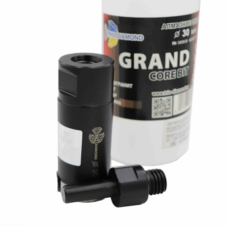 Коронка алмазная по керамограниту 30 мм Серебряная пайка GCB774 Trio-Diamond