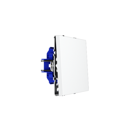 Выключатель встраиваемый Voltum S70 одноклавишный 10А, (белый матовый)