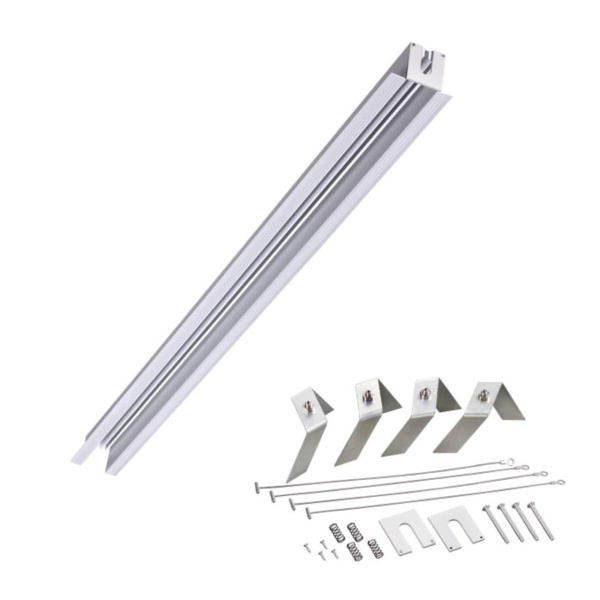 Встр.профиль,длина 1м IP20 SABRO алюминий NOVOTECH