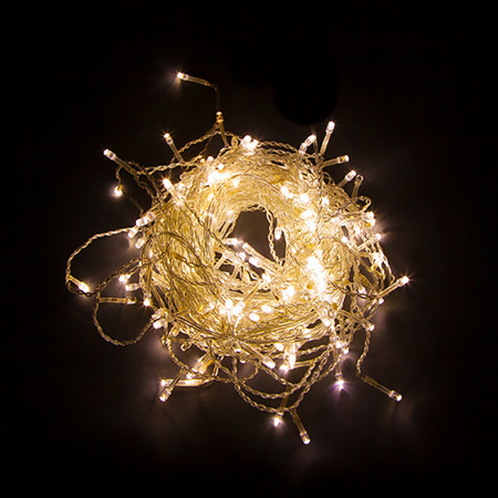 Св/д гирлянда Feron CL19 занавес 2*1,5м + 3м 230V 2700К, статичная, прозр.шнур