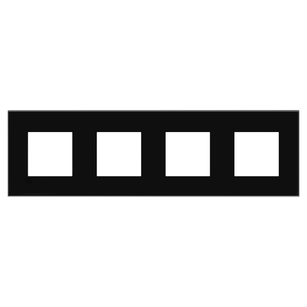 Рамка "Avanti", "Черный квадрат", 4 поста (8 мод.) DKC