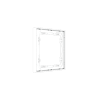 Рамка пластиковая Voltum S70 на 1 пост, (белый матовый)